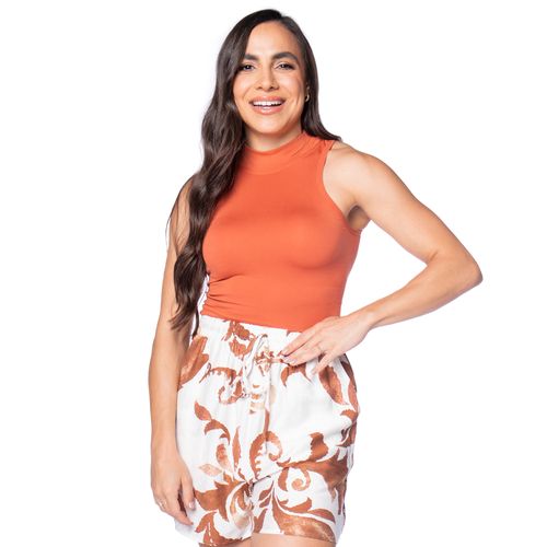 Regata Feminina Sea Surf Canelada Gola Alta Telha