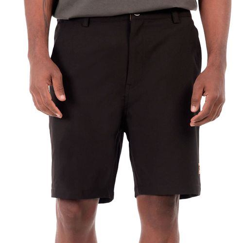 Bermuda Masculina Gangster Reta Cintura Média Preto