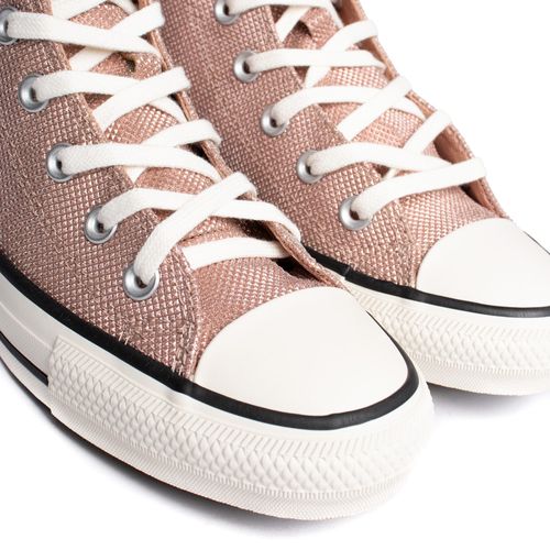 Tênis Feminino Converse All Star Hi Glitter Rosé/Preto