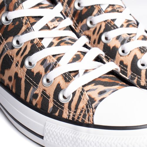 Tênis Feminino Converse Chuck Taylor All Star Preto/Laranja