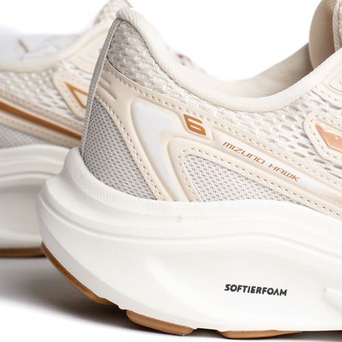 Tênis Feminino Mizuno Hawk 6 Softier Foam Bege/Rosé