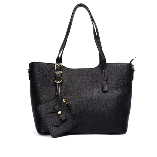 Bolsa Feminina Stella Luna Tote Média Niqueleira Preto