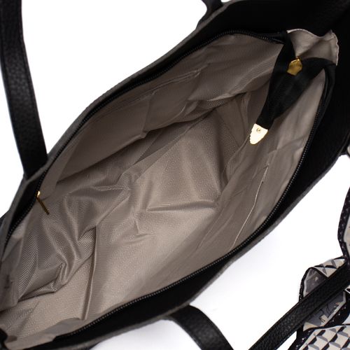 Bolsa Feminina Stella Luna Tote Recorte Superior Preto