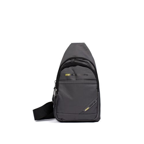 Bolsa Unissex RDN Travel Shoulder Bag Pequena Cinza Escuro