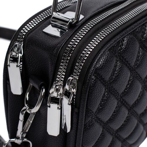 Bolsa Feminina Stella Luna Clutch Matelassê Preto