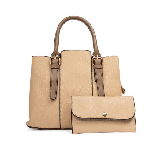 Bolsa Feminina Stella Luna Tote Média Alça transversal Nude