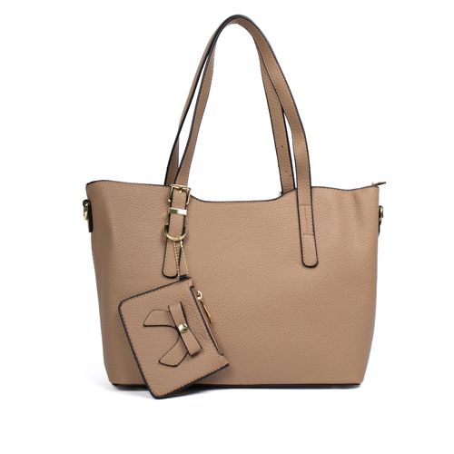 Bolsa Feminina Stella Luna Tote Média Niqueleira Caqui