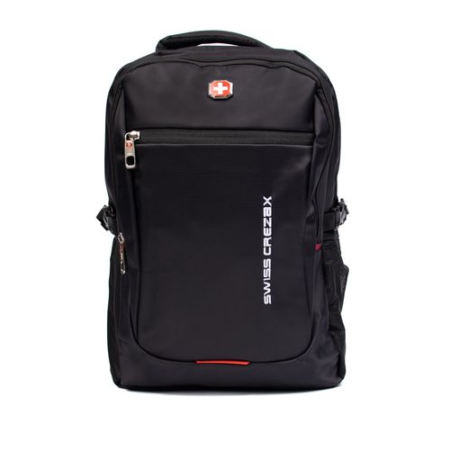 Mochila Unissex Swiss Crezax Executiva Preto/Vermelho
