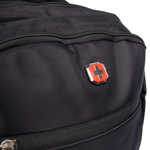 Mochila Unissex Swiss Crezax Executiva Preto/Vermelho