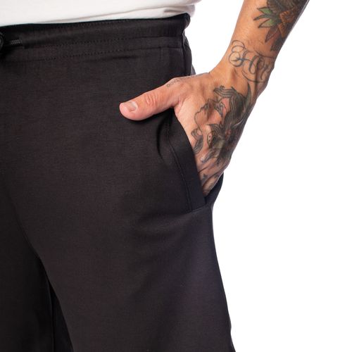 Bermuda Masculina Sea Surf Cintura Média Preto