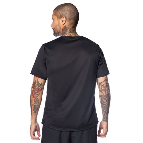 Camiseta Masculina Nike Dri Miler Manga Curta Preto