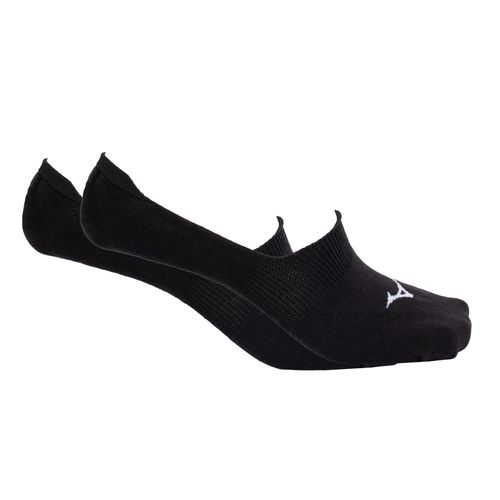 Meia Unissex Mizuno Basic I Kit Invisível Preto/branco