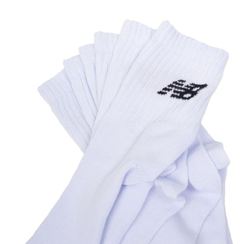 Meia Unissex New Balance Kit 3 Pares NB32A Branco/Preto