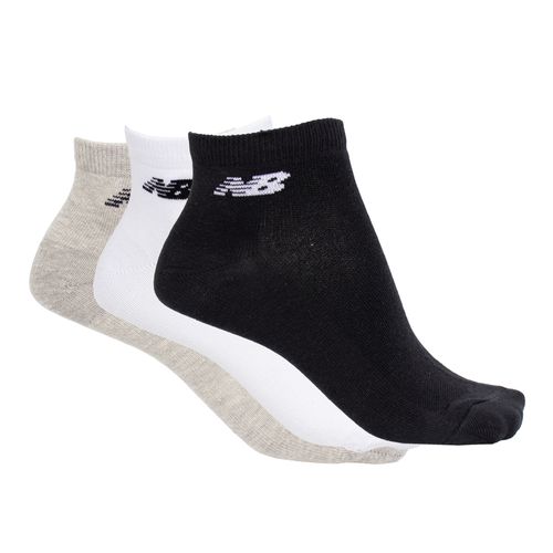 Meia Unissex New Balance Kit 3 Pares Cano Curto Multicolor