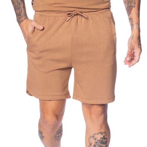 Bermuda Masculina Sea Surf Cintura Média Marrom