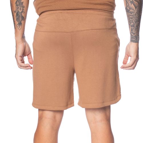 Bermuda Masculina Sea Surf Cintura Média Marrom