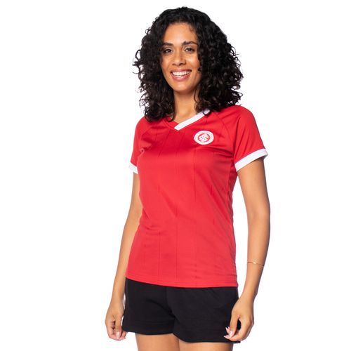 Camiseta Feminina Lotus Inter Gerard Vermelho/Branco