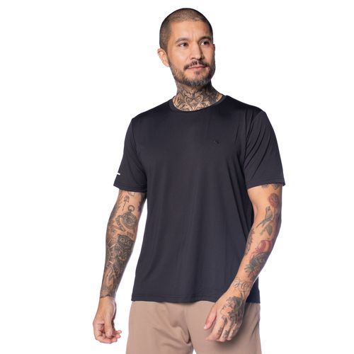 Camiseta Masculina Ninety Eight Reflexivo Preto