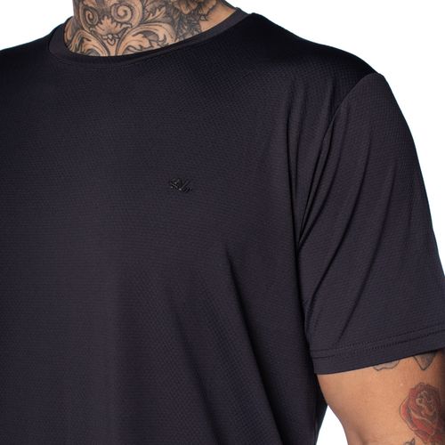 Camiseta Masculina Ninety Eight Reflexivo Preto