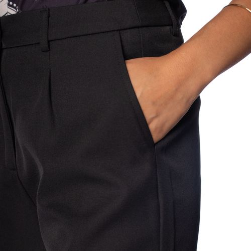 Short Feminino Pellini Alfaiataria Cintura Alta Preto