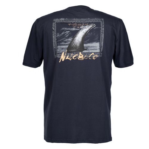 Camiseta Masculina Nicoboco Plus Size Estampa Marinho