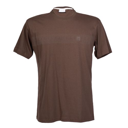 Camiseta Masculina Gangster Plus size Estampa Marrom
