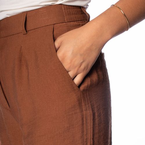 Short Feminino Pellini Frisos Cintura Alta Telha