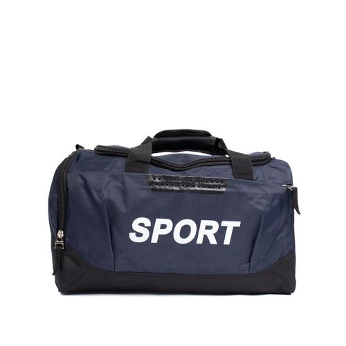 Bolsa Unissex RDN Travel GymBag Sport Pequena Marinho/Branco