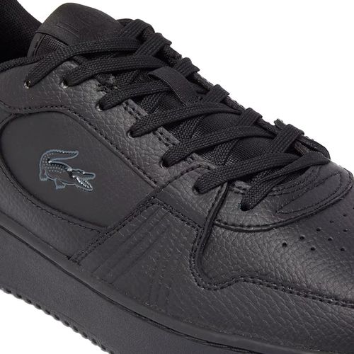 Tênis Masculino Lacoste L001 Set Couro Preto