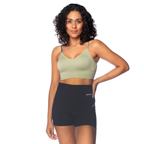 Top Feminino Sea Surf Tiras Finas Verde