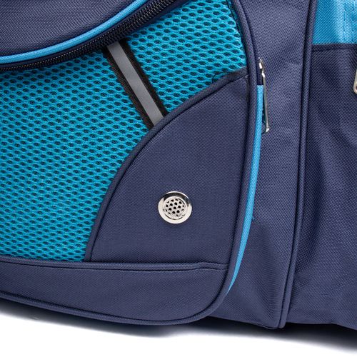 Sacola de Viagem Yins Grande Poliéster Azul/Marinho