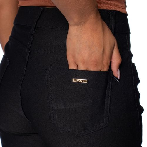 Calça Feminina Bless Denim Sarja Skinny Preto