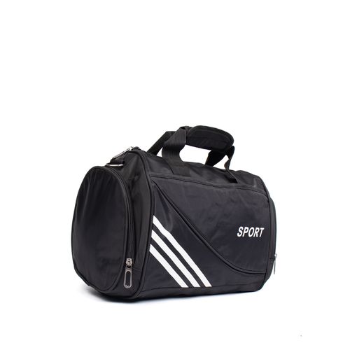 Bolsa Unissex RDN Travel Gym Bag Sport Pequena Preto/branco