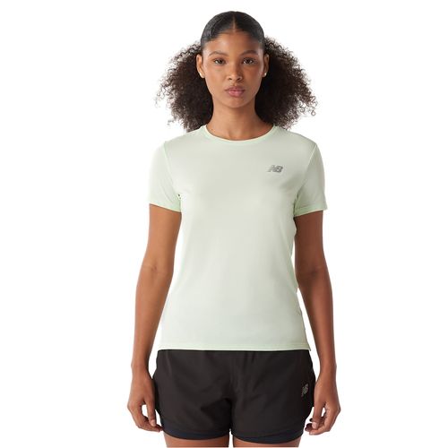Camiseta Feminina New Balance Sport Essentials Verde