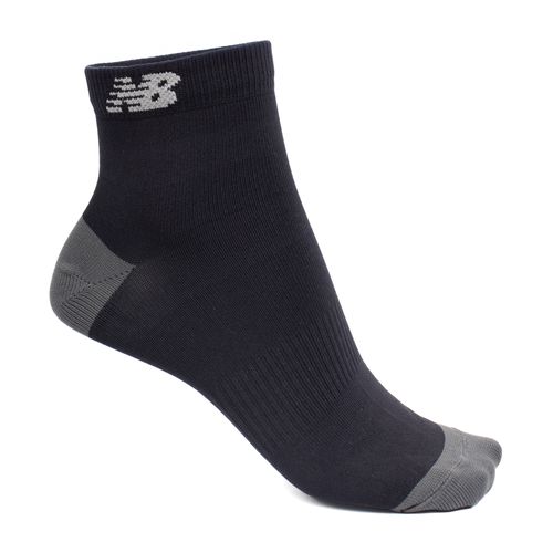 Meia Unissex New Balance Cano Curto Preto/Cinza