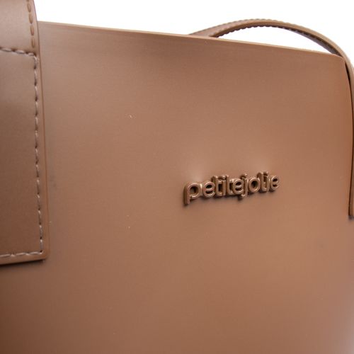 Bolsa Feminina Petite Jolie Tote Grande J-Lastic Marrom