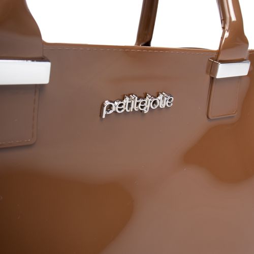 Bolsa Feminina Petite Jolie Média J-Lastic Marrom