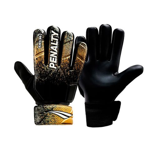 Luva Infantil Penalty Delta 1 X-Grip Preto/Dourado