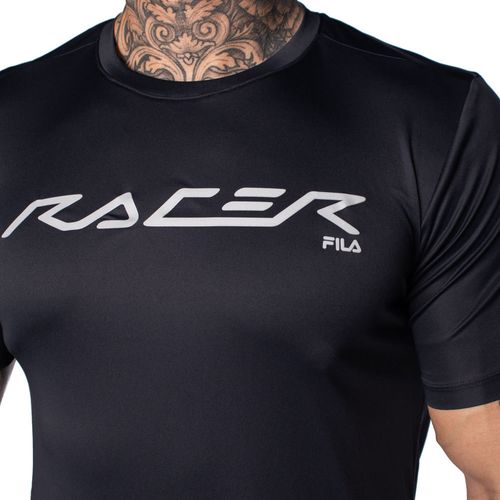 Camiseta Masculina Fila Reflective Core Run Preto