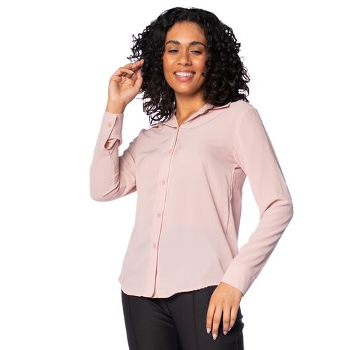 Camisa Feminina Pellini Manga Longa Rose