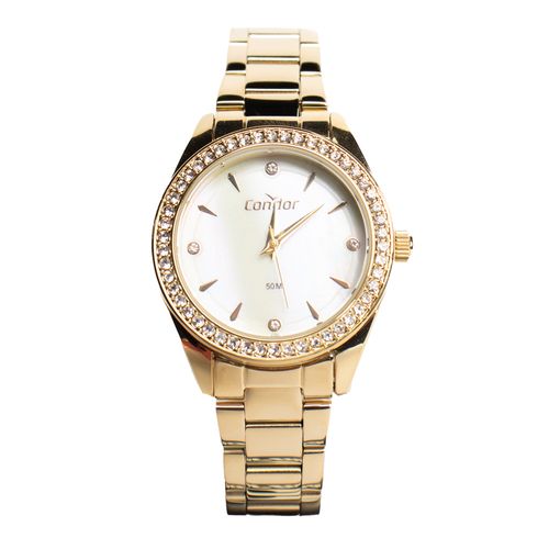 Relógio Feminino Condor CO2036MYW/K4X Kit Dourado