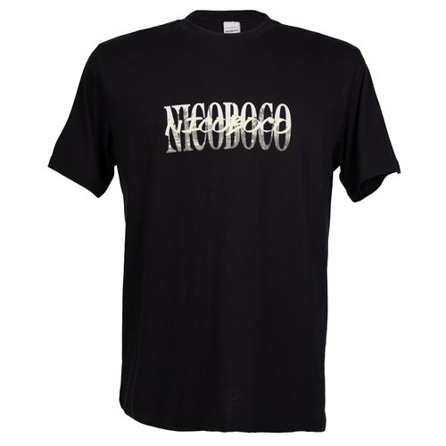 Camiseta Masculina Nicoboco Plus Size Estampa Relevo Preto