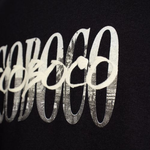 Camiseta Masculina Nicoboco Plus Size Estampa Relevo Preto