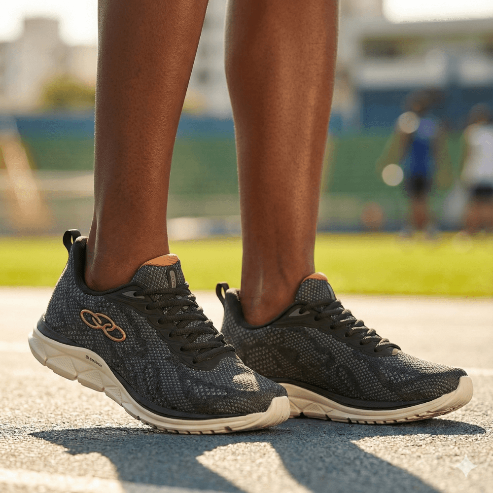 夢 Tênis Feminino Olympikus Citrus 2 Evasense Cinza/Rosa Claro