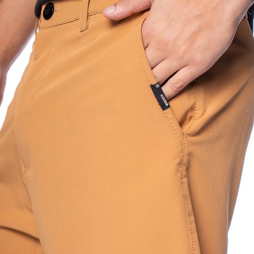 Bermuda Masculina Gangster Reta Caramelo