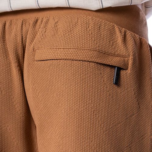 Bermuda Masculina Gangster Texturizada Caramelo