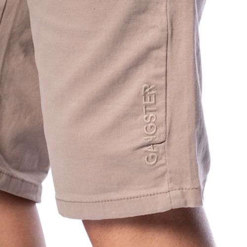 Bermuda Masculina Gangster Sarja Reta Areia