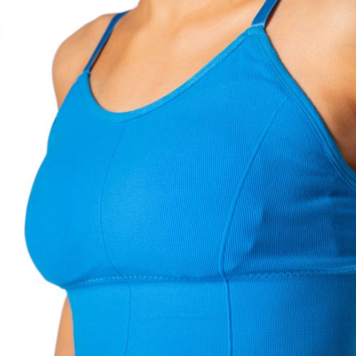 Top Feminino Sea Surf Tiras Finas Bojo Removível Azul