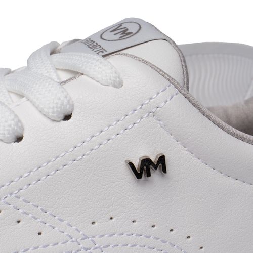 Tênis Feminino Via Marte Casual com Costuras Branco