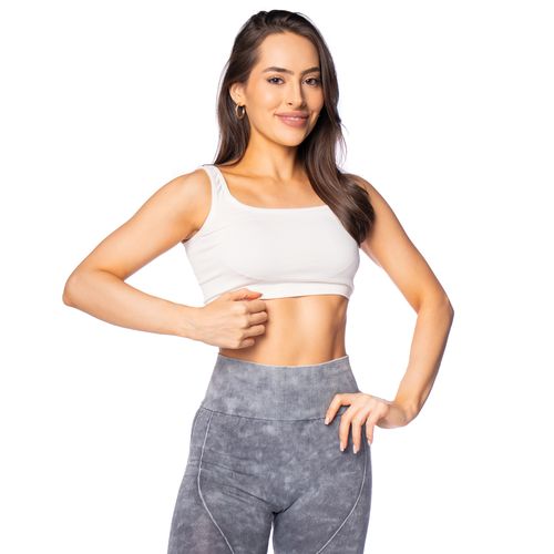 Top Feminino Sea Surf Canelado Off White
